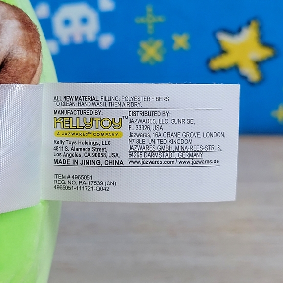 Squishmallows Antoni the Sea Turtle 7.5" UltraSoft Stuffed Sealife Plush NWT - Picture 4 of 6